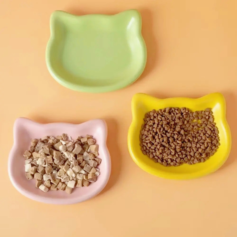 Food Snacks That Are Black - 4-Color Anti-Black-Nose Pet Bowl Premium Cat