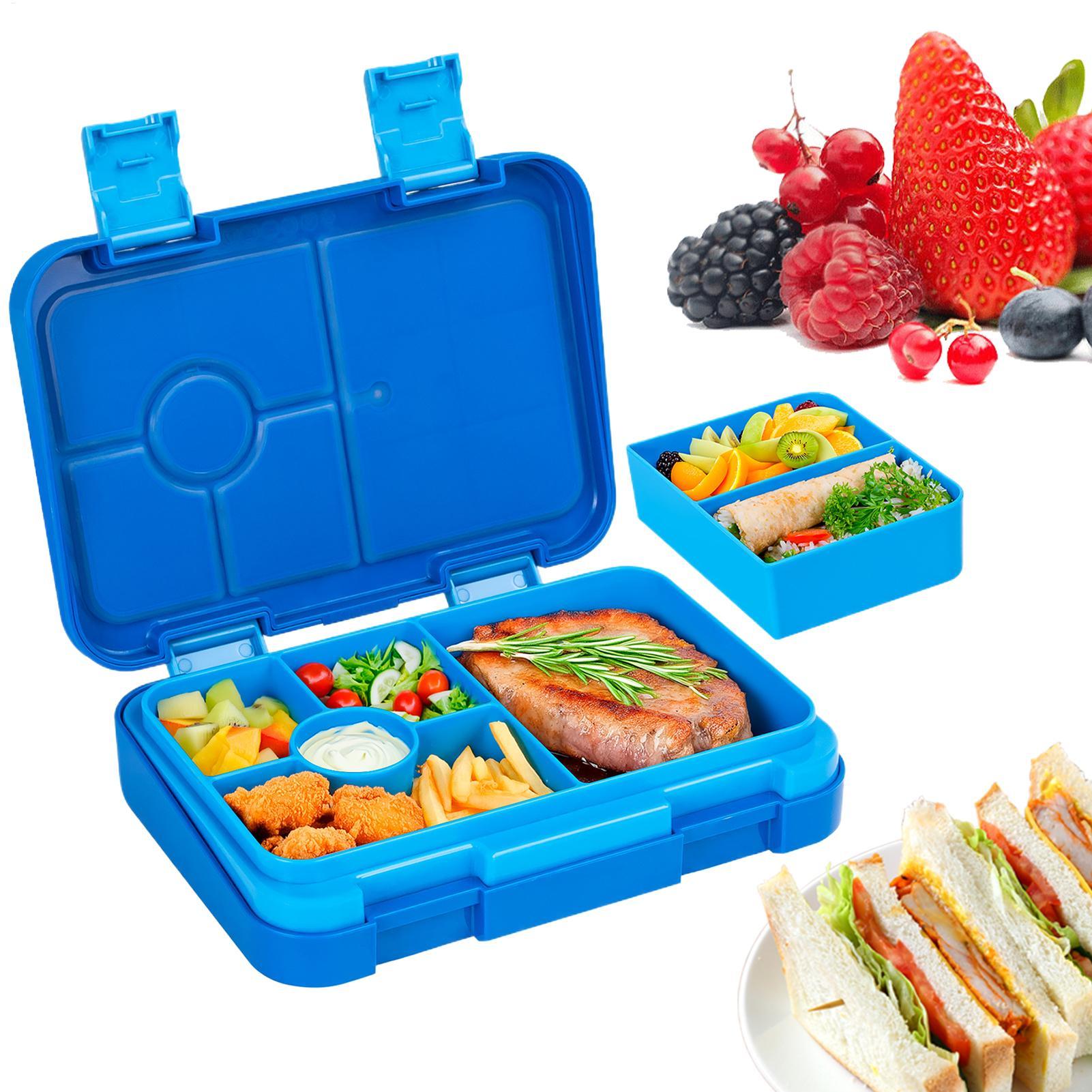 Food Snacks For Picnic - Bento Lunch Box with Compartments Lunchable