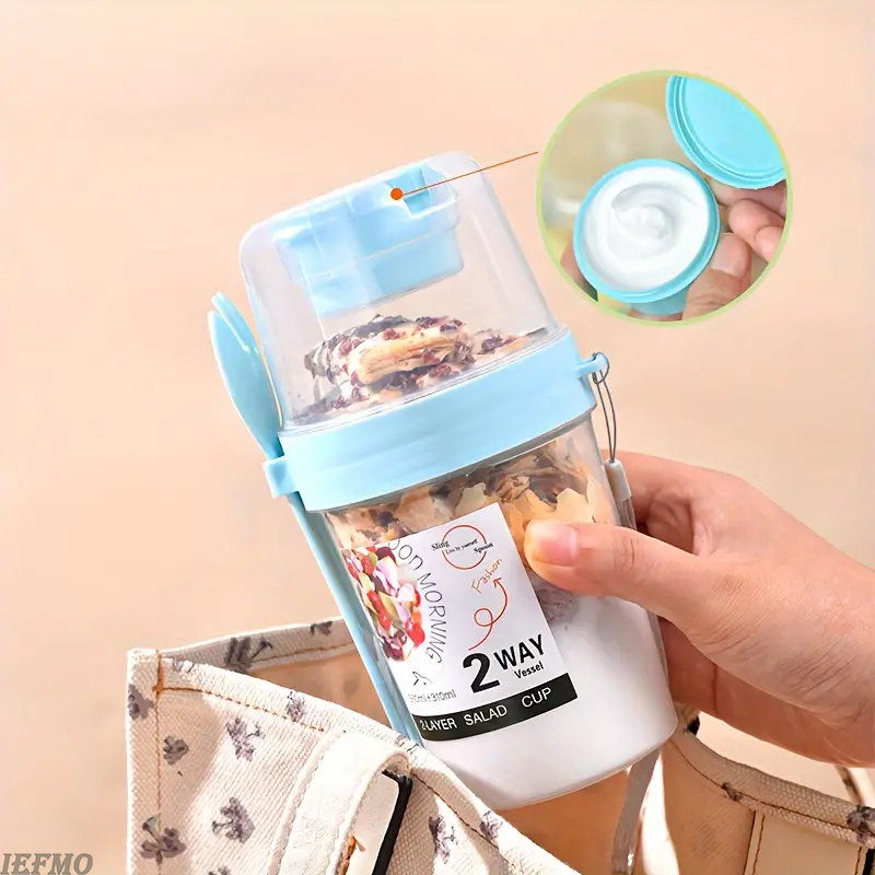 On-the-Go Salad Bowl Set with  - Food Snacks For Weight Loss ulasan dan harga