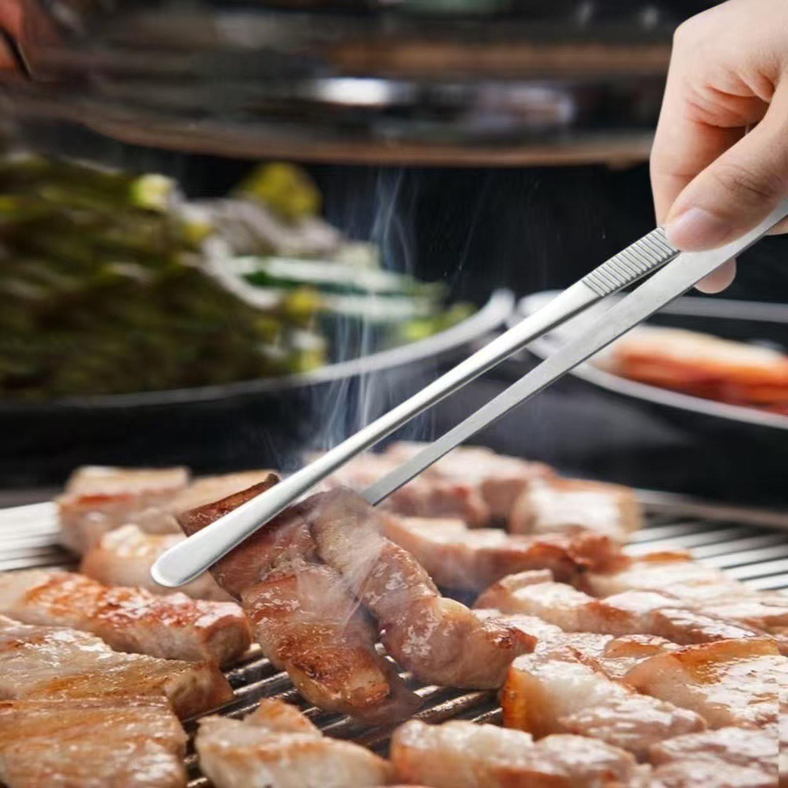 Cooking Tongs Tweezers Food To - Food Snacks Party ulasan dan harga