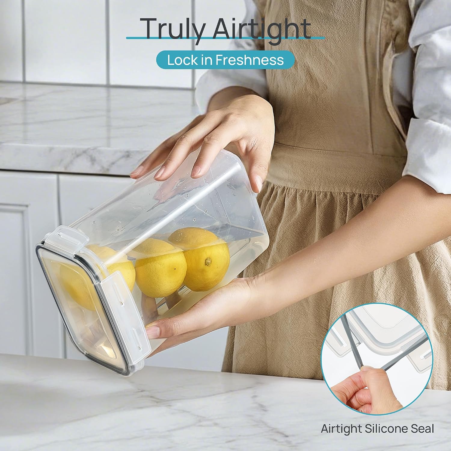 Vtopmart Airtight Food Storage - Snacks Food Labels ulasan dan harga