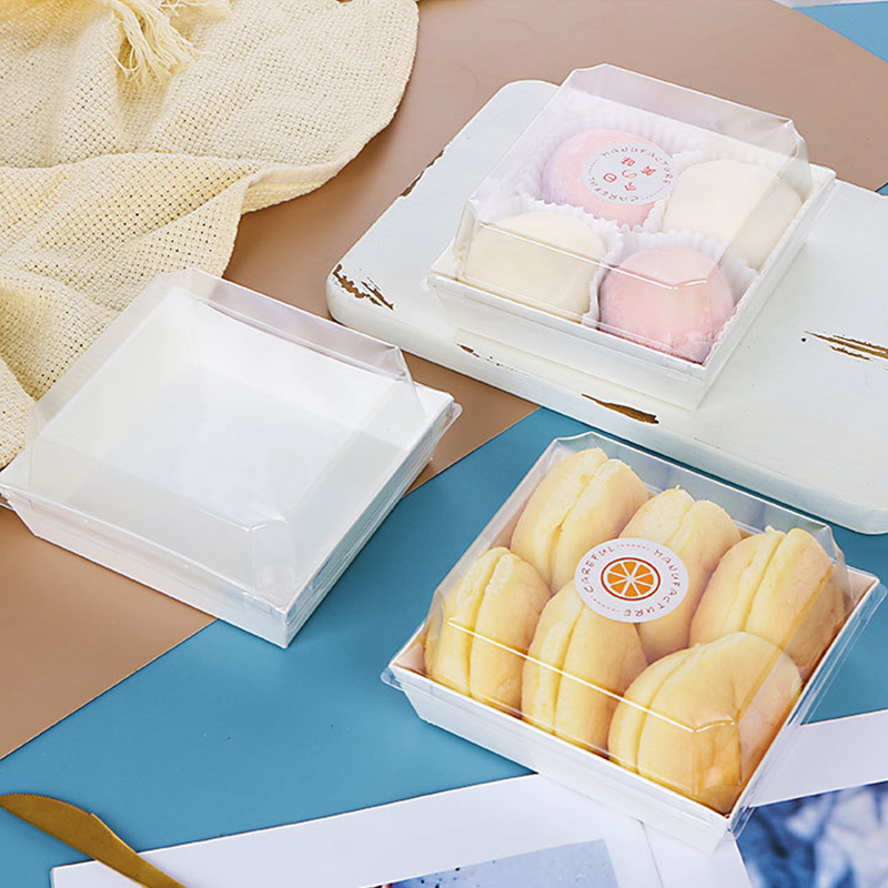 50Pcs Kraft Paper Box Bento Br - Food Snacks Business ulasan dan harga