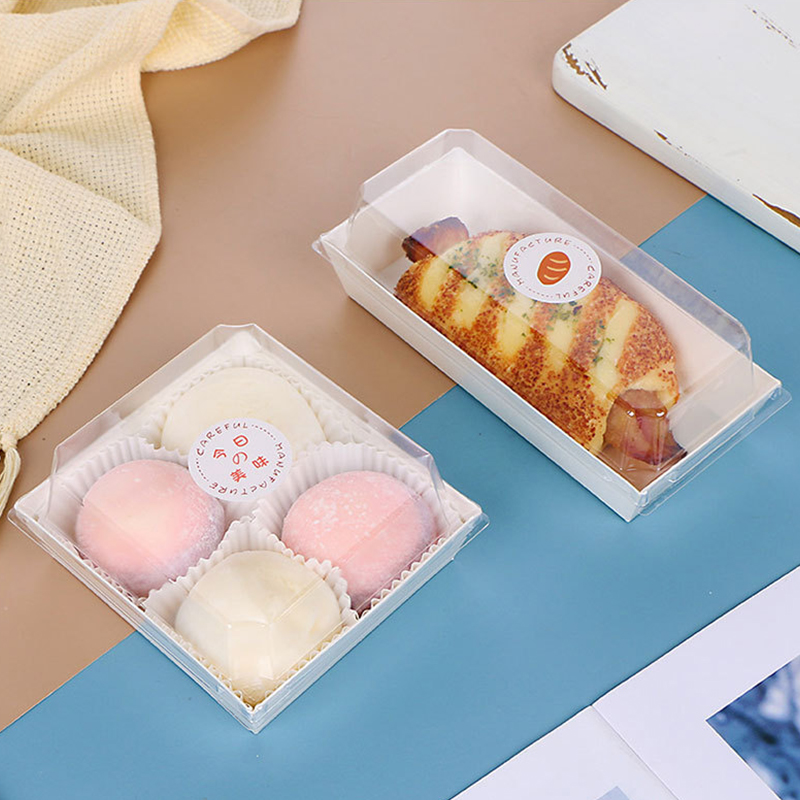 50Pcs Kraft Paper Box Bento Br - Food Snacks Business ulasan dan harga