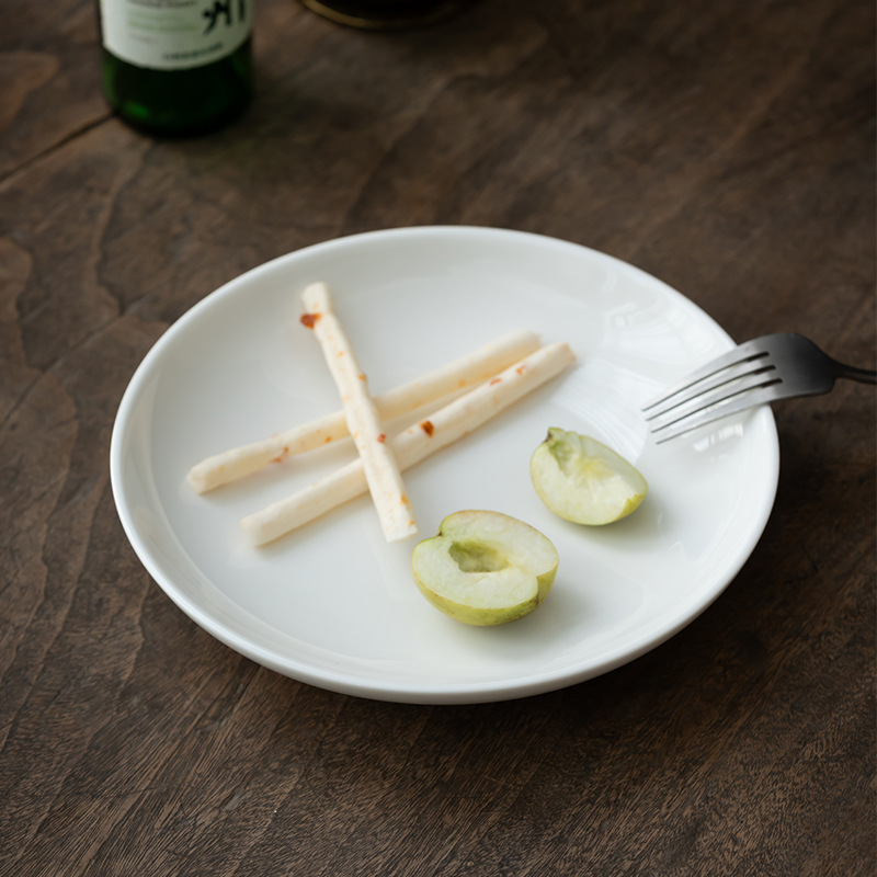 Classic 8in Dehua White Porcel - Food Snacks At Home ulasan dan harga