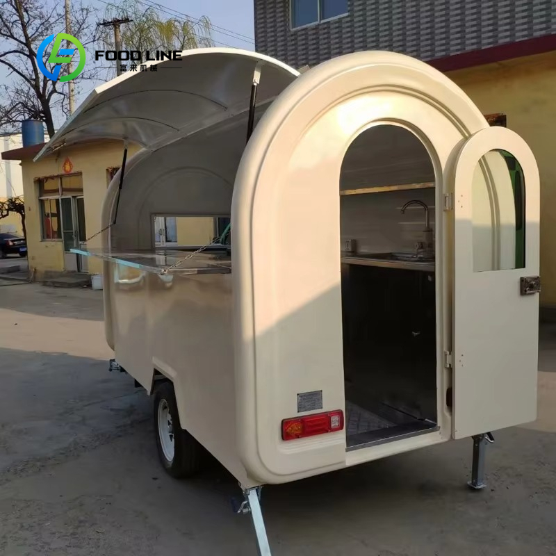 Customized Mobile Round Food C - Food Snacks Business ulasan dan harga