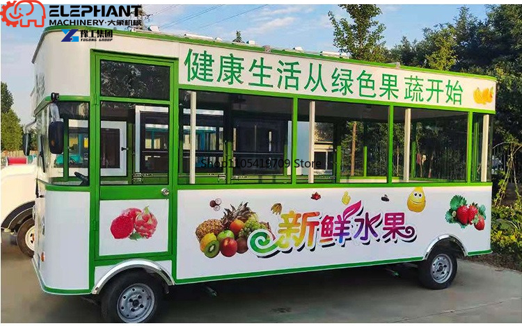 Square Fast Food Trailer Box M - Food Snacks Business ulasan dan harga
