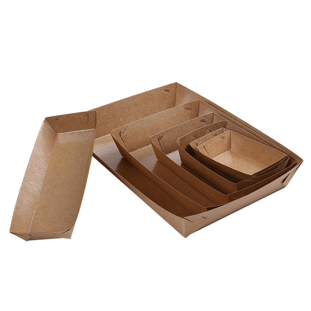 30Pcs Disposable Boat Packing  - Food Snacks Party ulasan dan harga