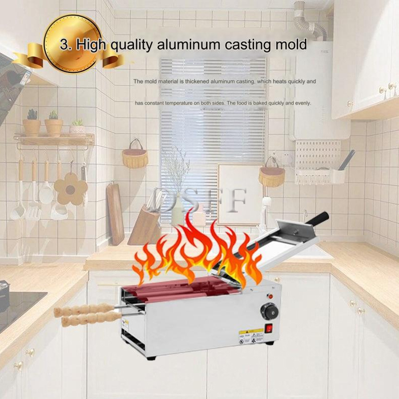 Kurtos Kalacs Oven Machine Rol - Food Snacks Business ulasan dan harga