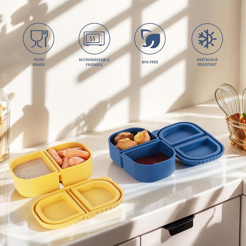 Reusable Silicone Snack Contai - Food Snacks For Picnic ulasan dan harga