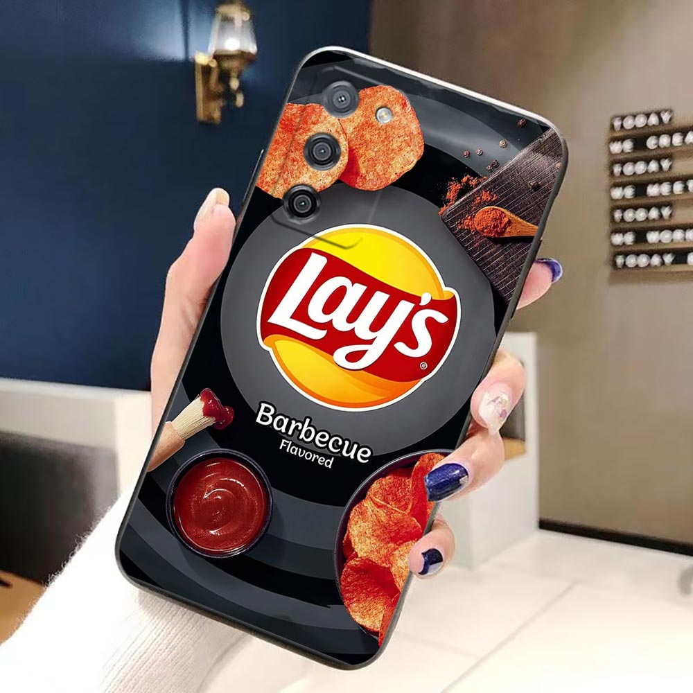 Phone Case For OPPO A5X A6X A6 - Food Snacks Logos ulasan dan harga