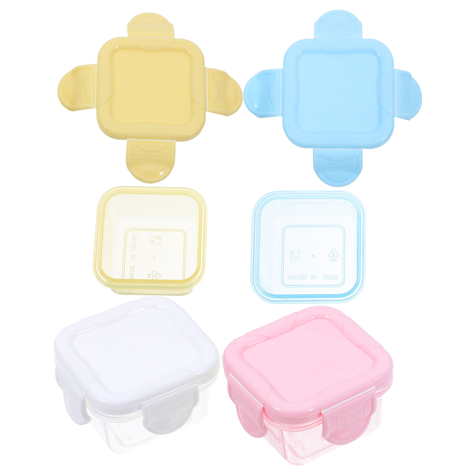4Pcs Portable Snack Containers - Food Snacks For Picnic ulasan dan harga
