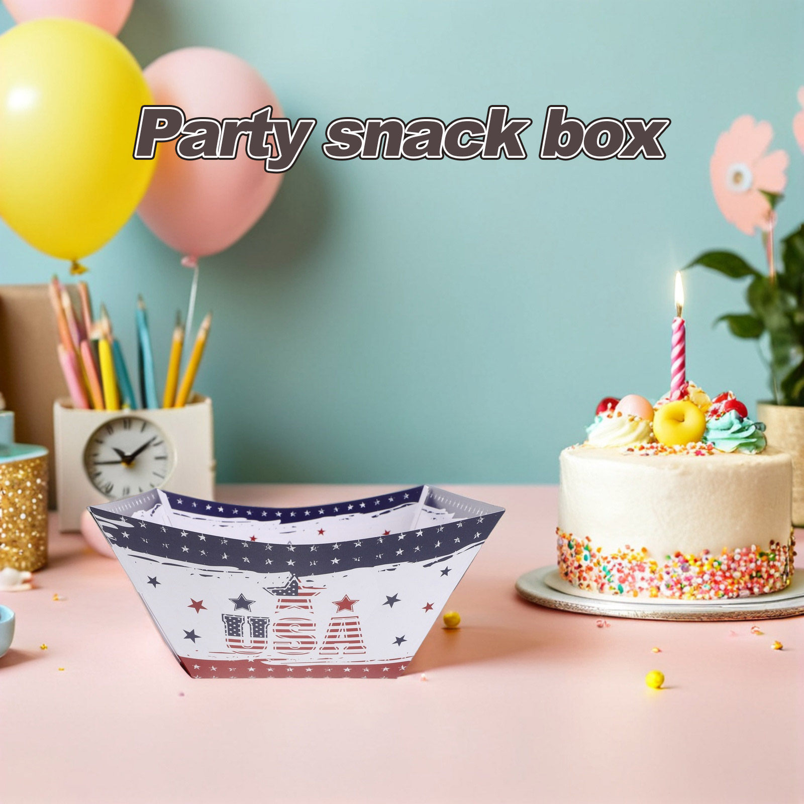 12Pcs Independence Day Party S - Food Snacks Party ulasan dan harga
