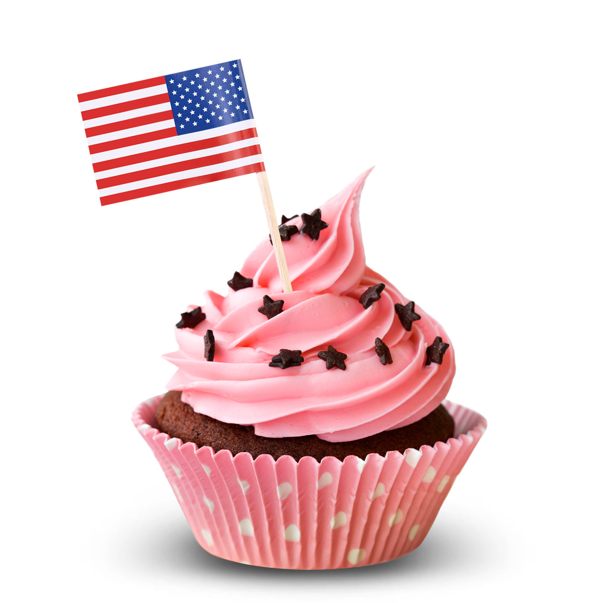 100Pcs American Flag Picks 2.5 - Food Snacks Party ulasan dan harga