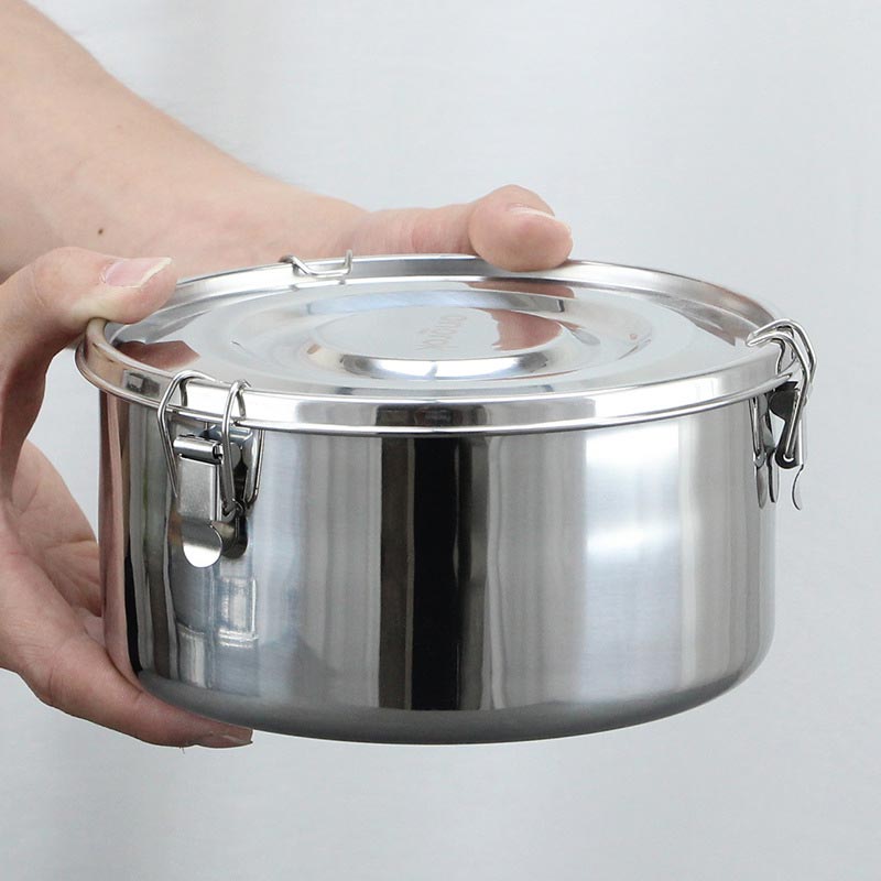 304 Stainlesss Steel Lunch Box - Food Snacks For Picnic ulasan dan harga