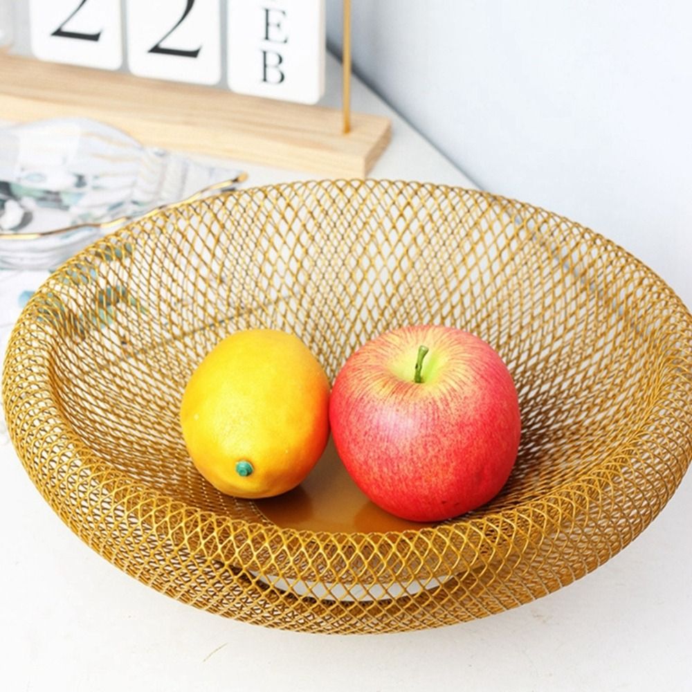 Black/Gold Iron Art Fruit Bask - Food Snacks That Are Black ulasan dan harga