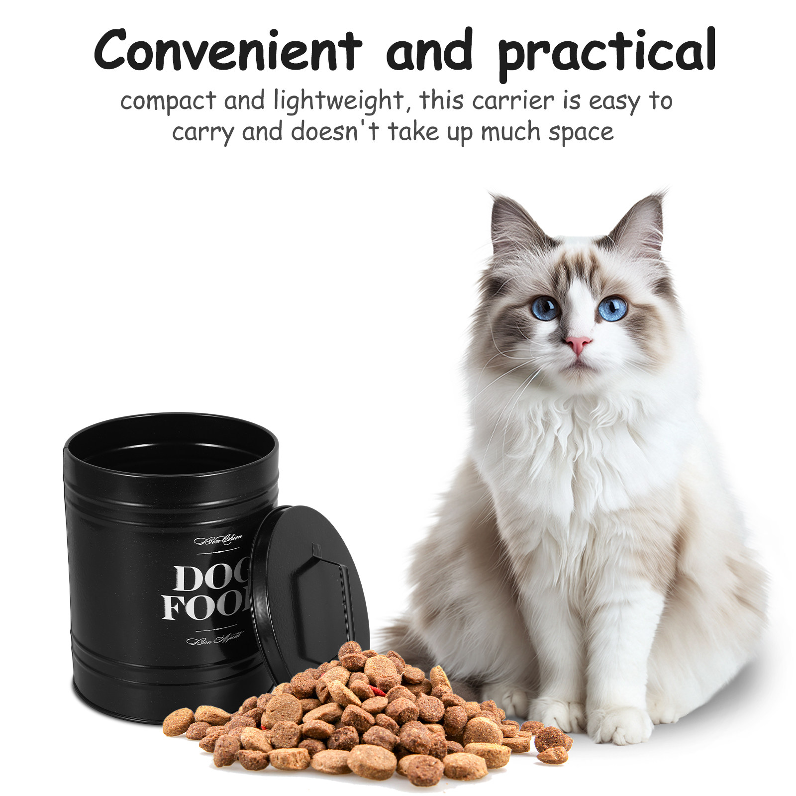 54Oz Pet Food Storage Bin Airt - Food Snacks That Are Black ulasan dan harga