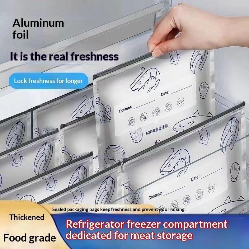 50Pcs Reusable Aluminum Foil F - Snacks Food Labels ulasan dan harga
