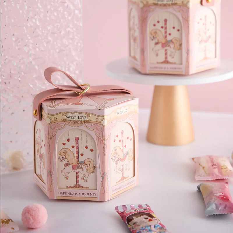 10pcs Gift Box Packaging Baby  - Food Snacks Party ulasan dan harga