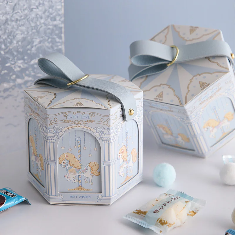 10pcs Gift Box Packaging Baby  - Food Snacks Party ulasan dan harga