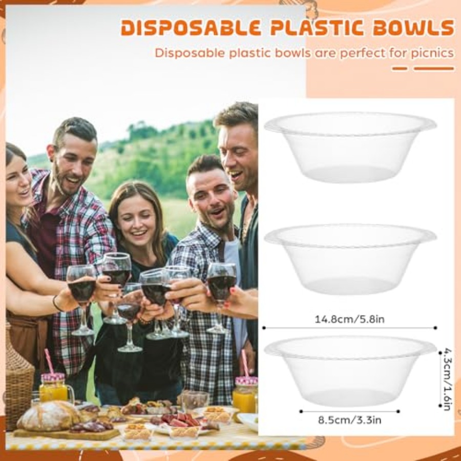 30 Pack 12 oz Disposable Plast - Food Snacks Party ulasan dan harga