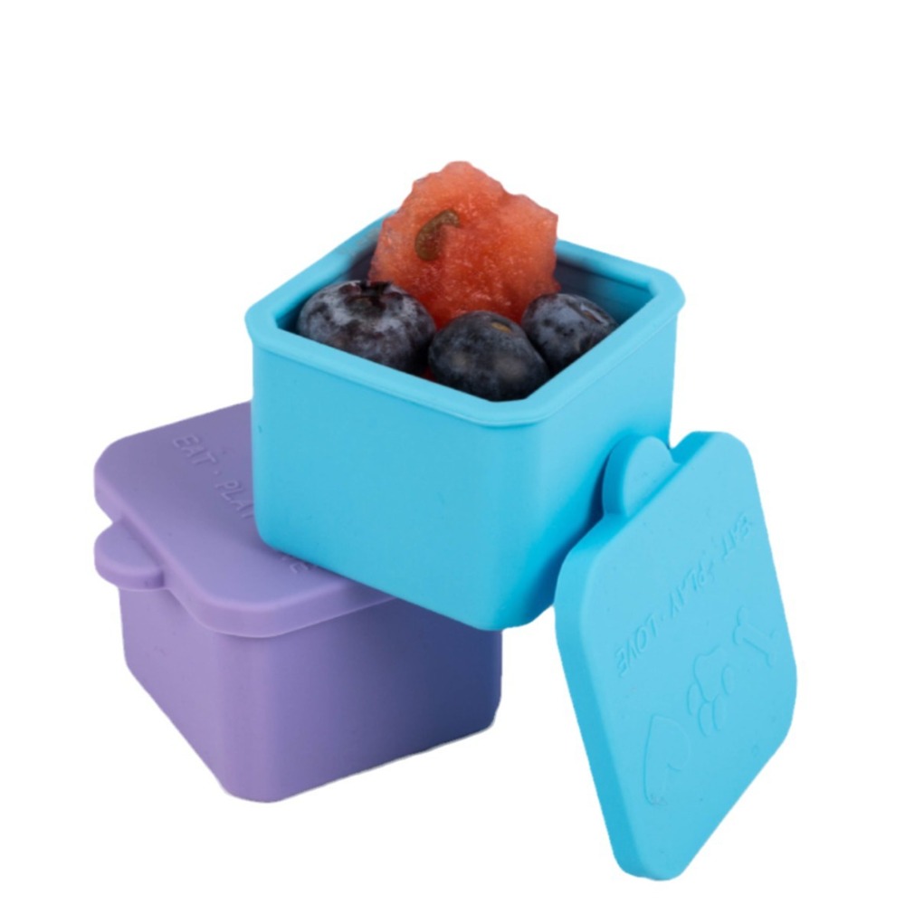 1/3pcs Reusable Silicone Food  - Food Snacks That Are Green ulasan dan harga