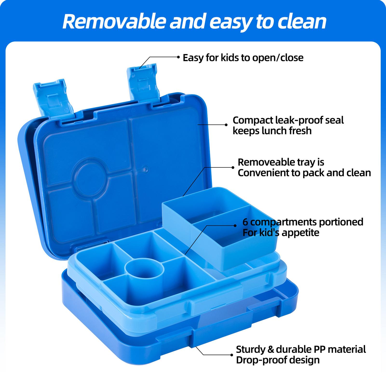 Bento Lunch Box with  Compartm - Food Snacks For Picnic ulasan dan harga
