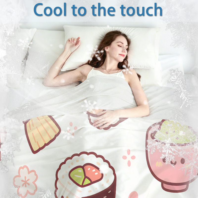 Cooling Blanket Vintage Snack  - Food Snacks For Camping ulasan dan harga