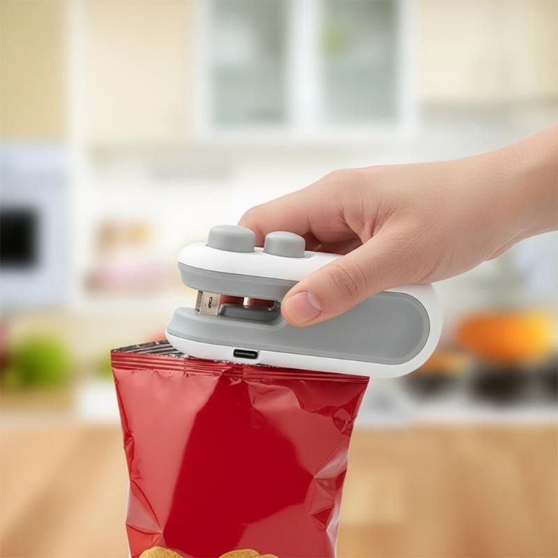 Mini Handheld Food Heat Sealer - Food Snacks At Home ulasan dan harga