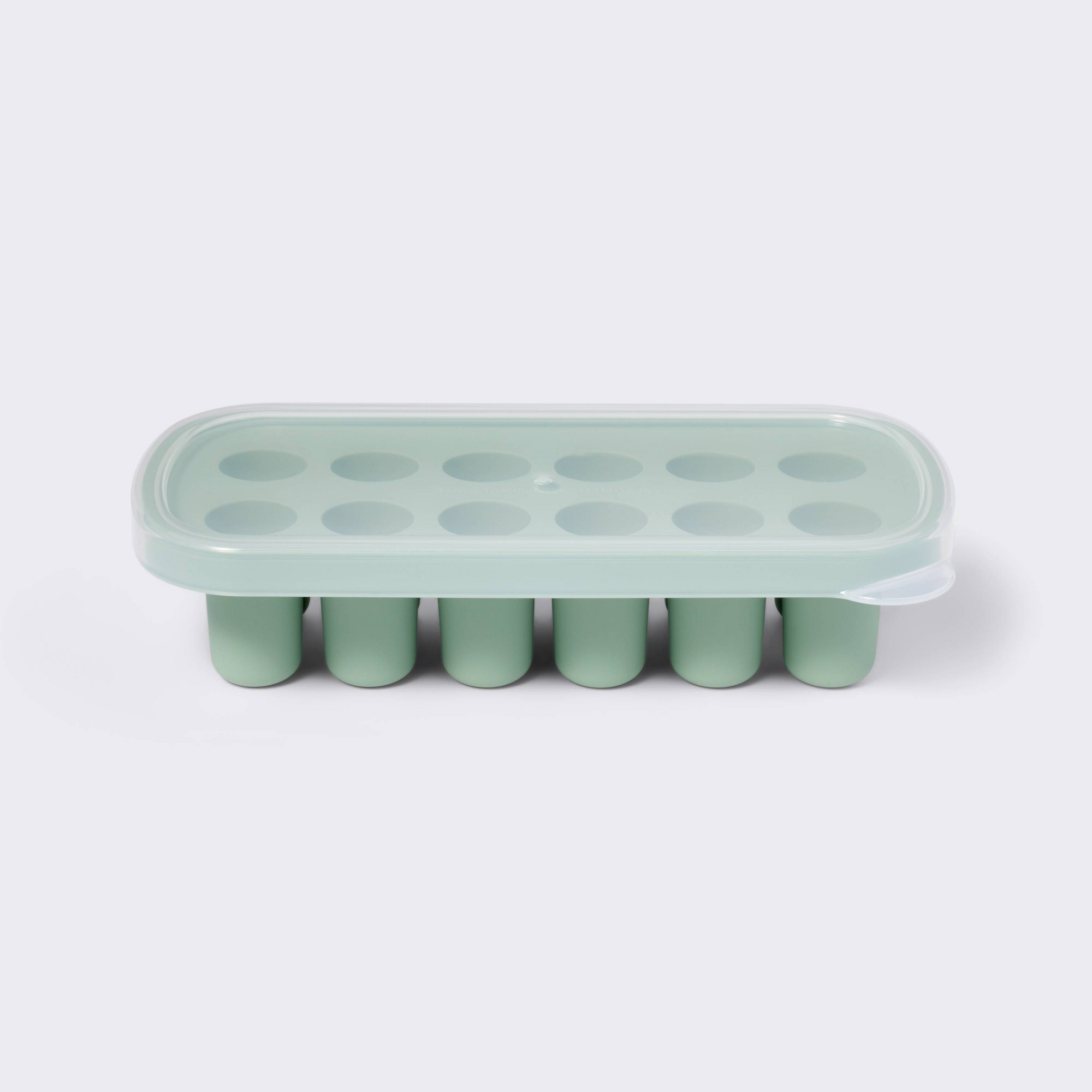 Green Baby Food Freezer Tray,  - Food Snacks That Are Green ulasan dan harga