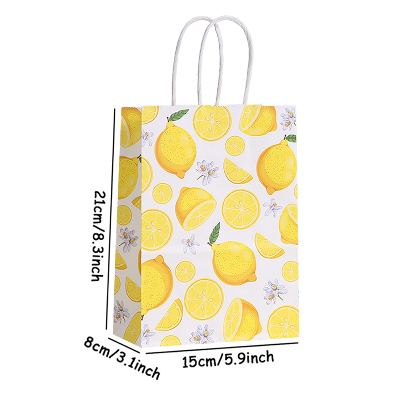 6pcs Tropical Summer Hello Lem - Food Snacks Party ulasan dan harga