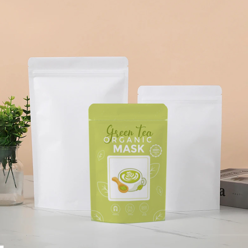 Customized White Kraft Paper Z - Food Snacks Party ulasan dan harga